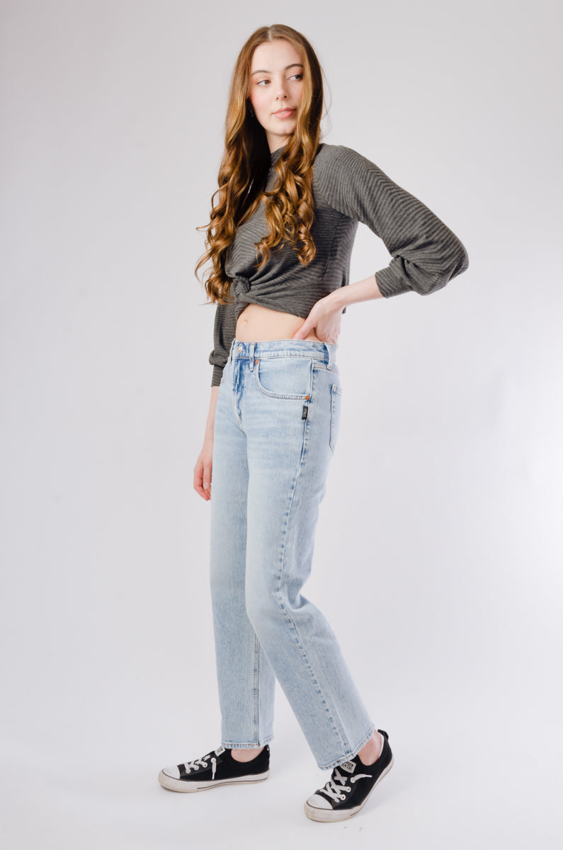 Low 5 High Rise Straight Leg Jeans