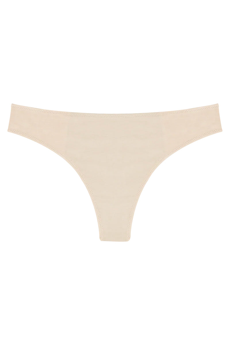 Low Profile Thong - Beige - BEI