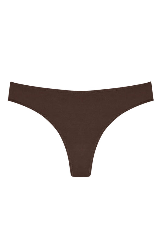 Low Profile Thong - Brown - BRN