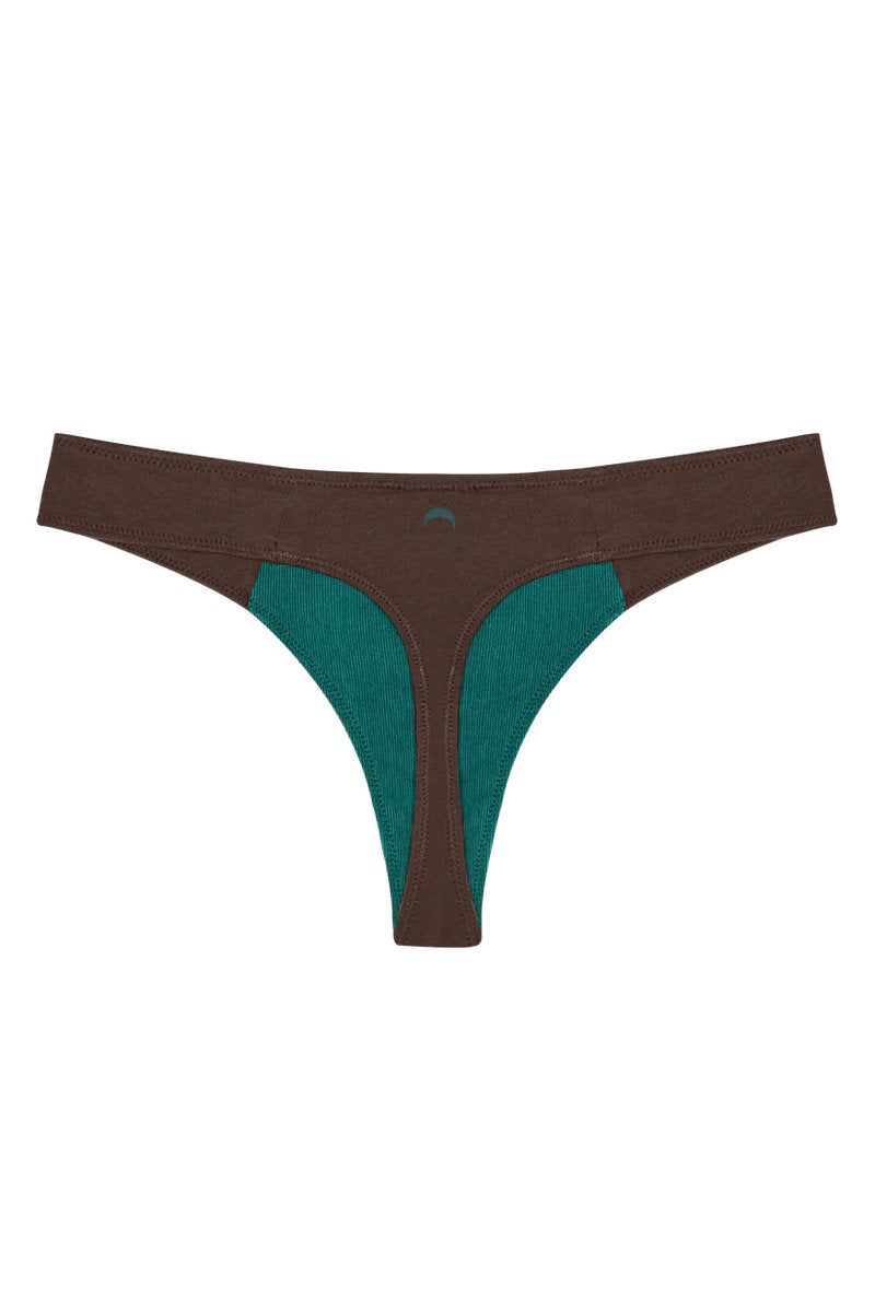 Low Profile Thong - Brown - BRN