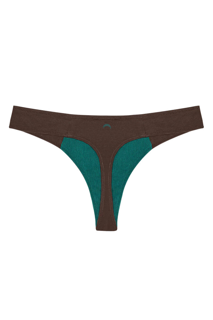 Low Profile Thong - Brown - BRN