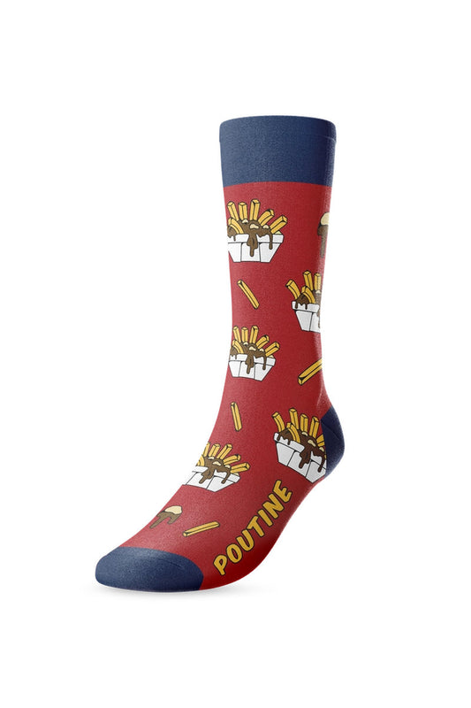 Poutine Socks - RED