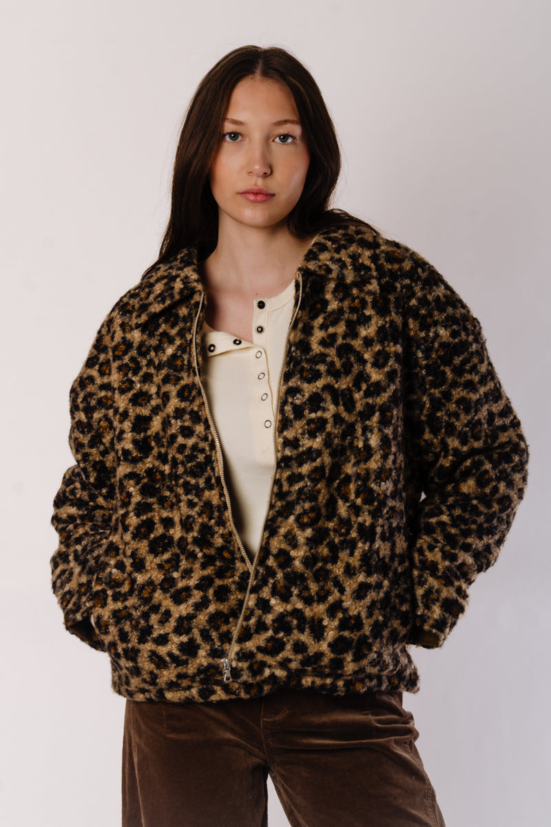 Manon Leopard Shacket - CAM