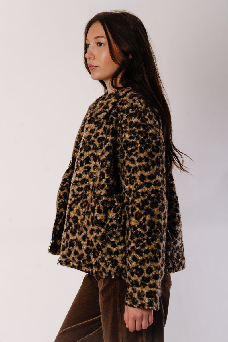 Manon Leopard Shacket - CAM