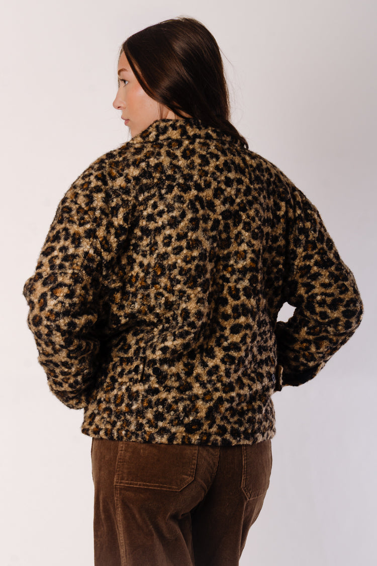 Manon Leopard Shacket - CAM
