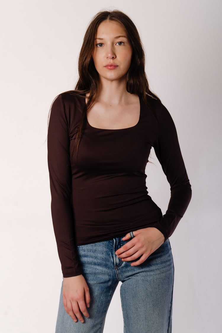 Mariana Long Sleeve Top - WAL