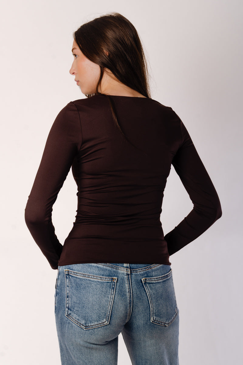 Mariana Long Sleeve Top - WAL