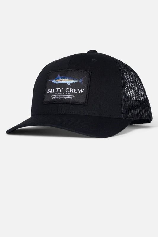 Marlin Mount Retro Trucker Hat  - BLK