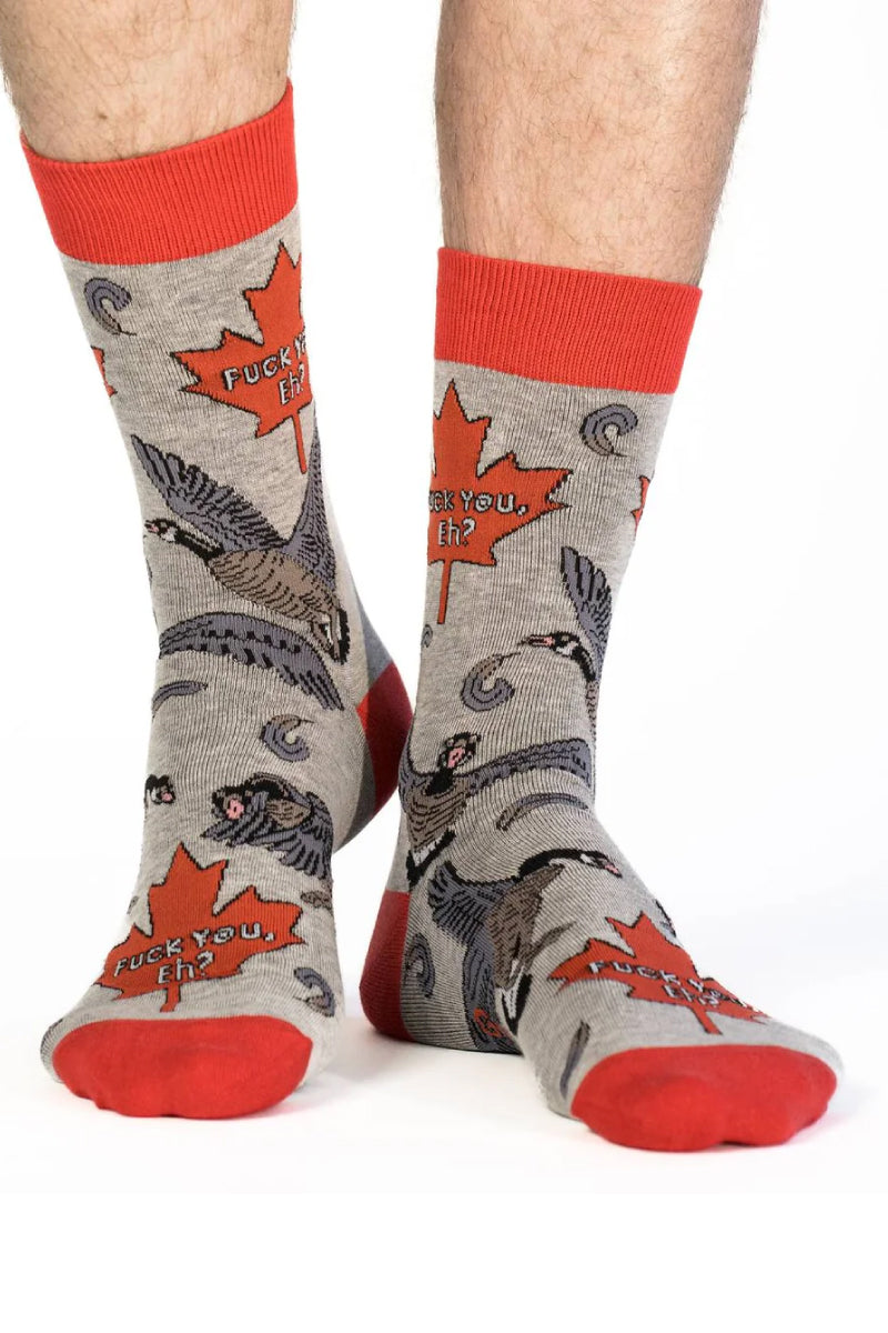 Mean Canada Goose Sock - MUL