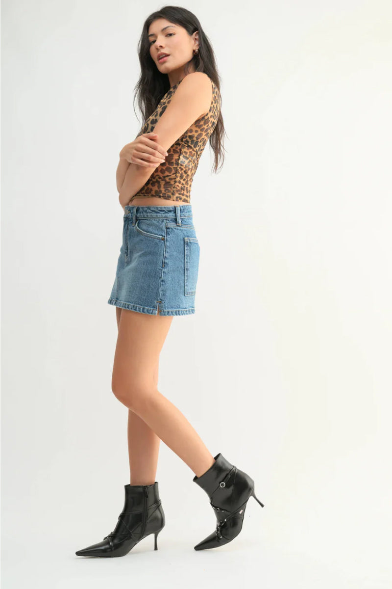 Micro Denim Skirt  - MDM