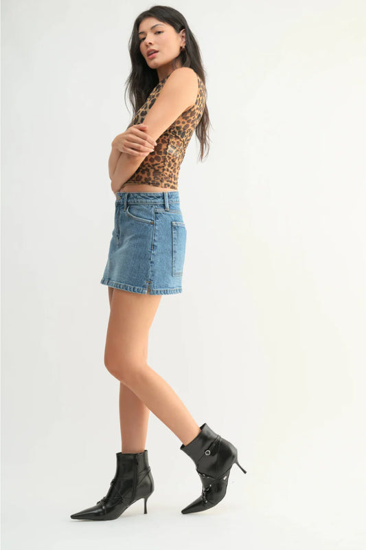 Micro Denim Skirt  - MDM