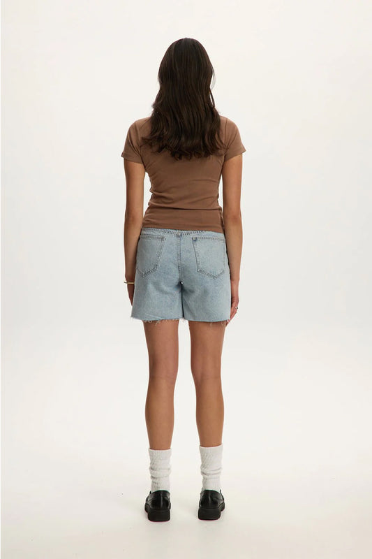 Micro Rib Tee - TAU