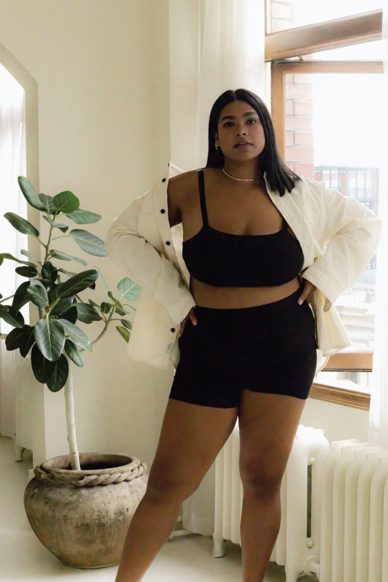 Mid Boxer - Black - BLK