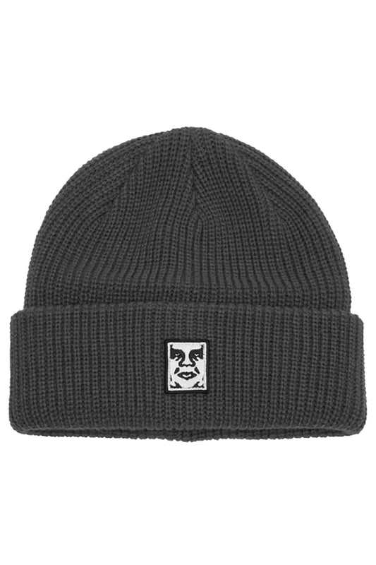 Mid Icon Patch Cuff Beanie - BLK