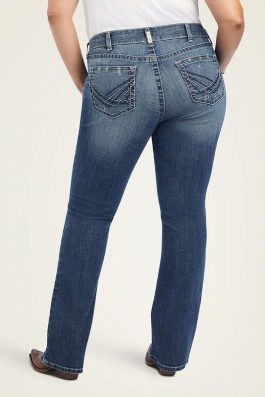 Mid Rise Raquel Bootcut Jeans - 33