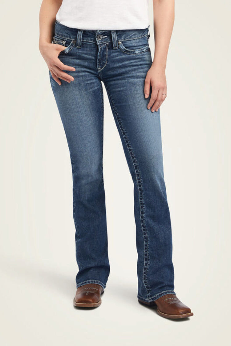 Mid Rise Raquel Bootcut Jeans - 33