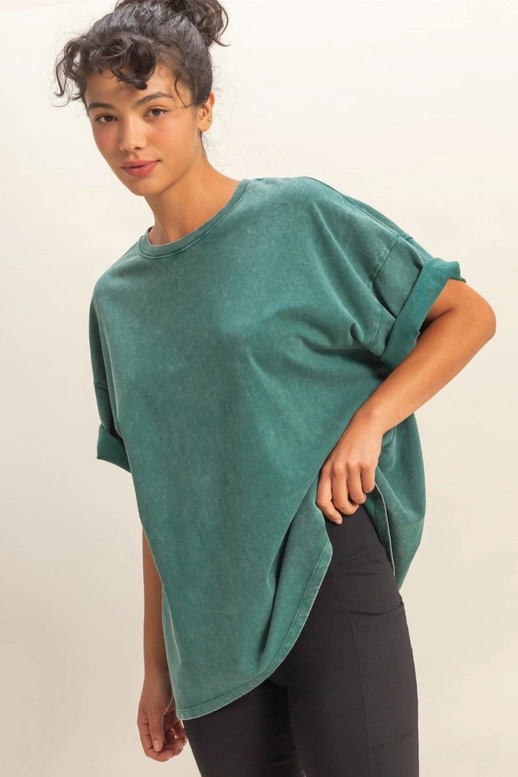 Mineral Wash Tee - TEA