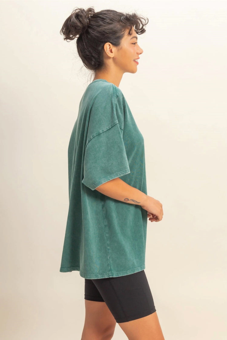 Mineral Wash Tee - TEA