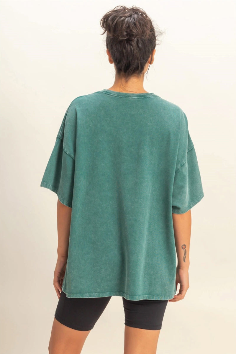 Mineral Wash Tee - TEA
