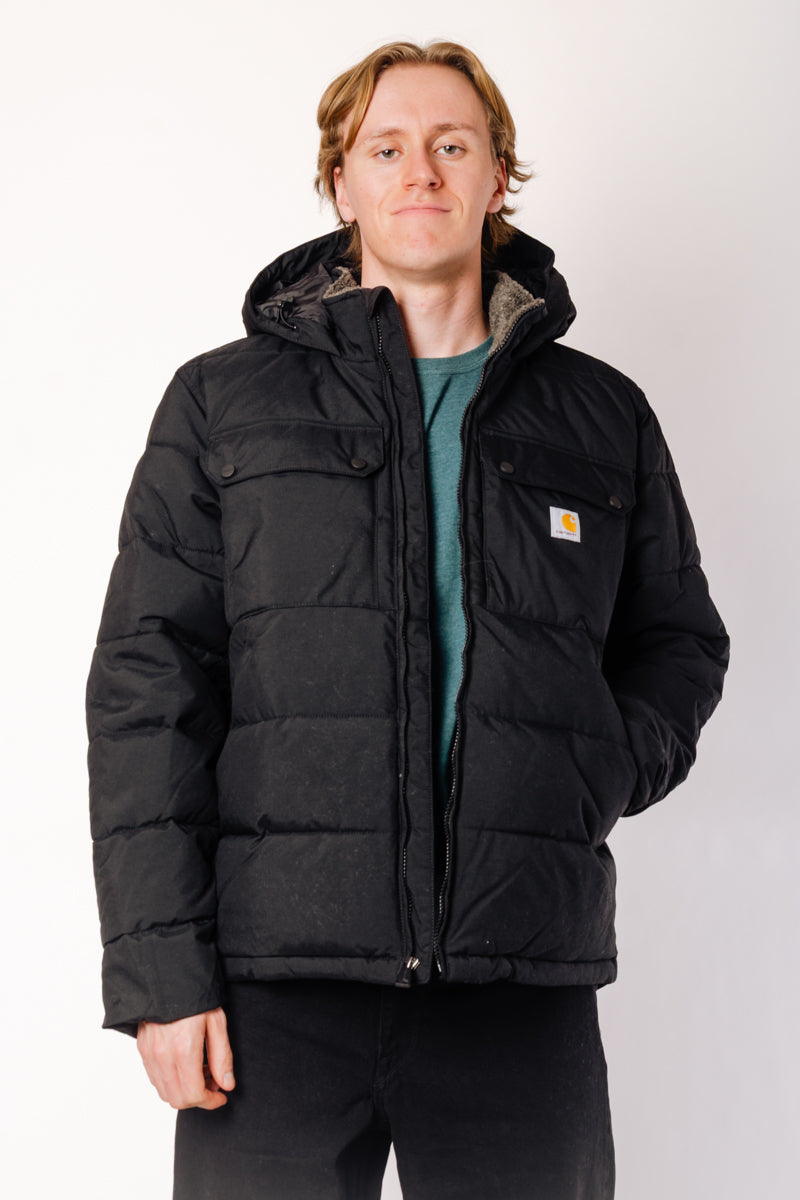 Montana Loose Insulated Jacket - BLK