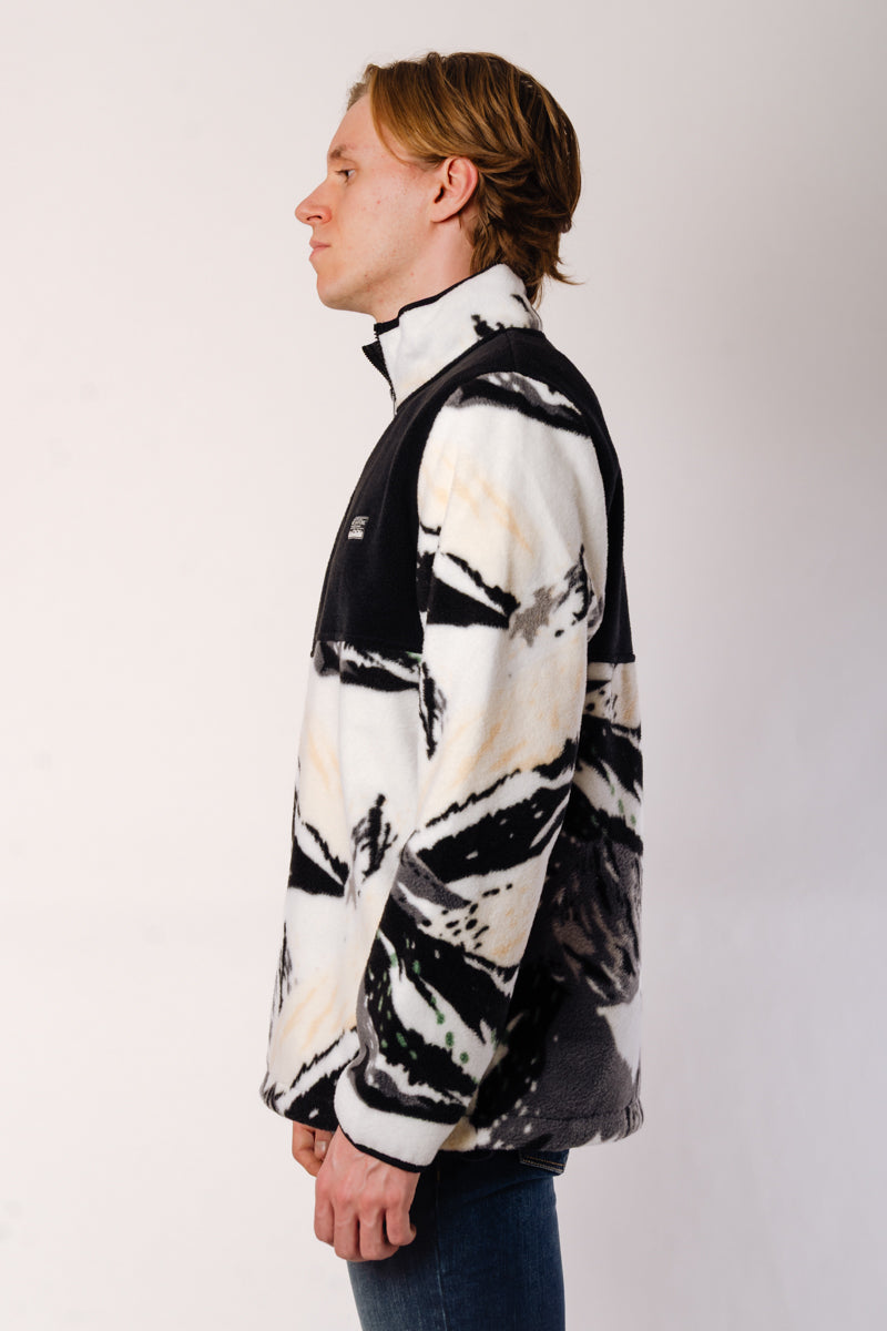 Mountain 1/4 Zip Polar Fleece - MUL