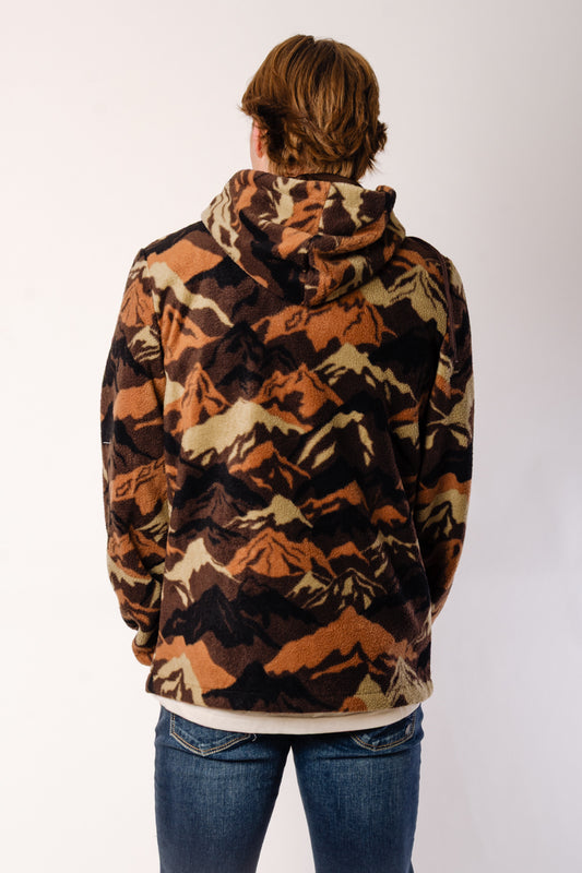 Mountain Zip-Up Polar - BRN