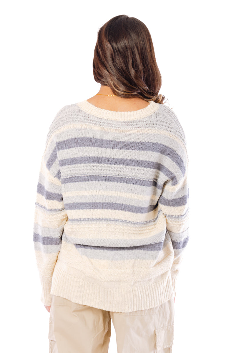 Multi Stripe Sweater - CLD