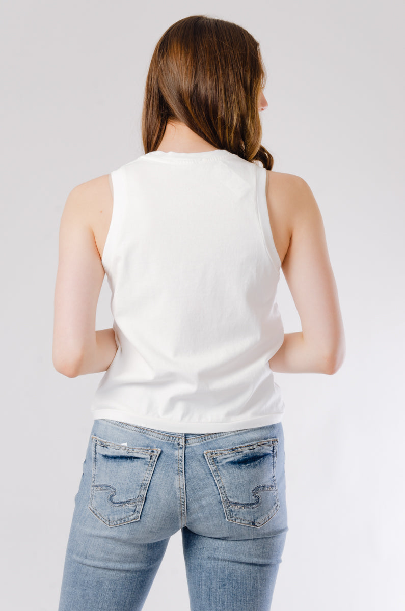 Muscle Tank - Off White