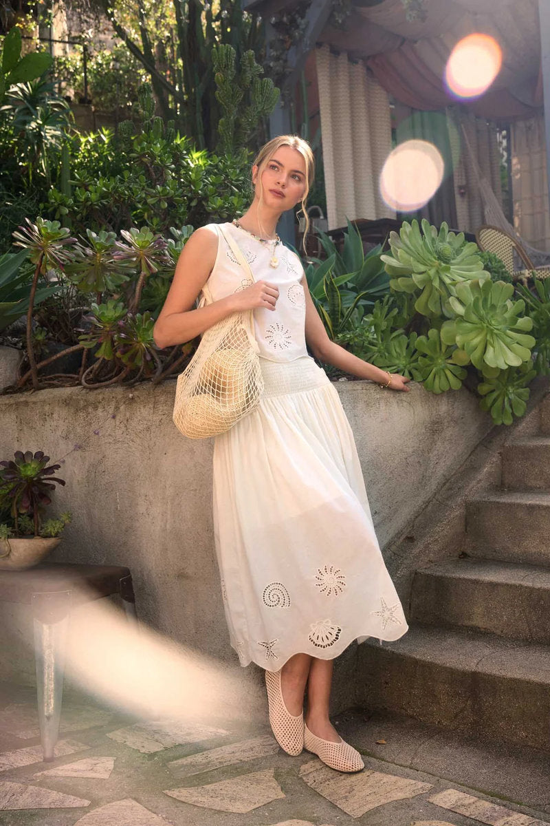Nautical Eyelet Tank - ECR