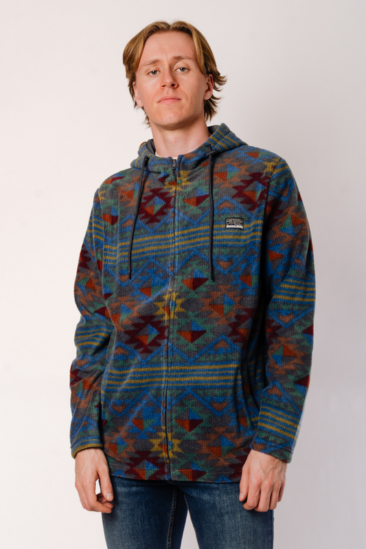 Navajo Hooded Zip-Up - MUL