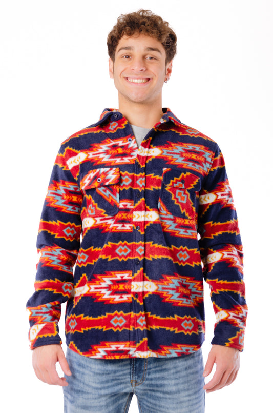 Navajo Polar Fleece Shirt - NVY