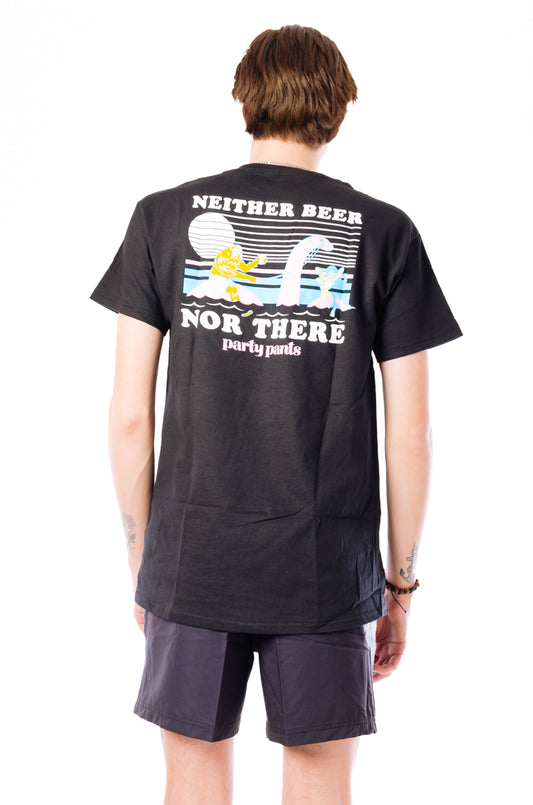 Neither Beer Nor There Tee - BLK