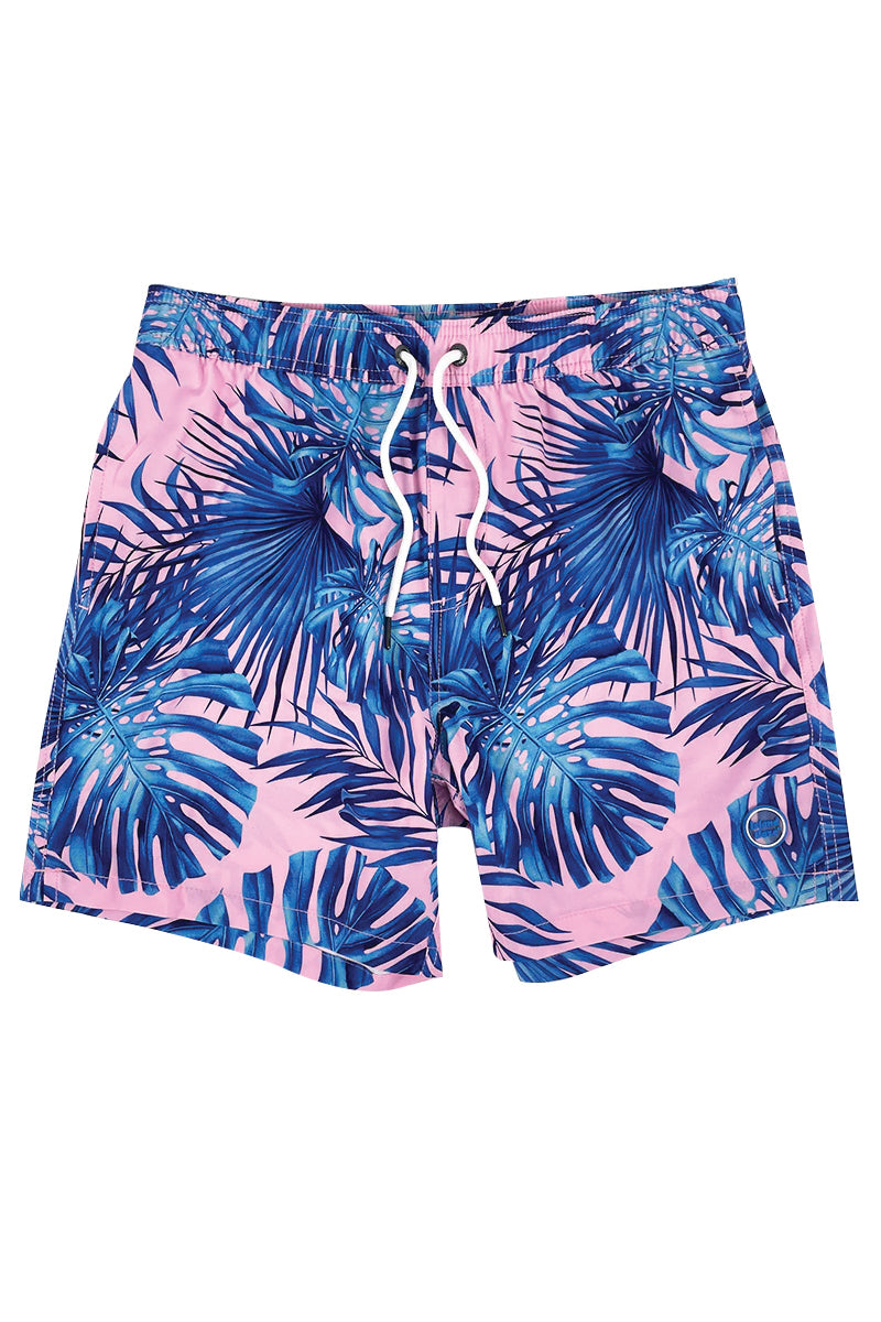 Neon Jungle Swim Shorts - PNK