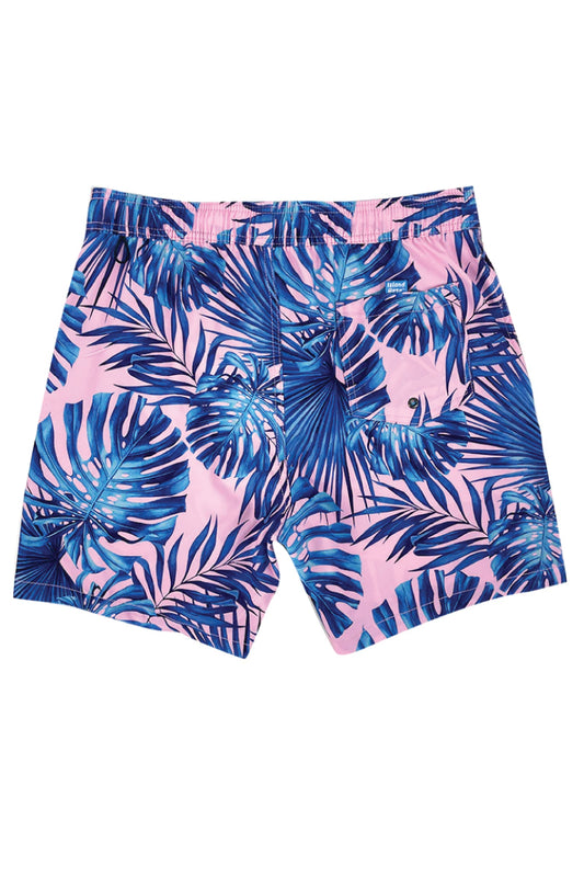 Neon Jungle Swim Shorts - PNK