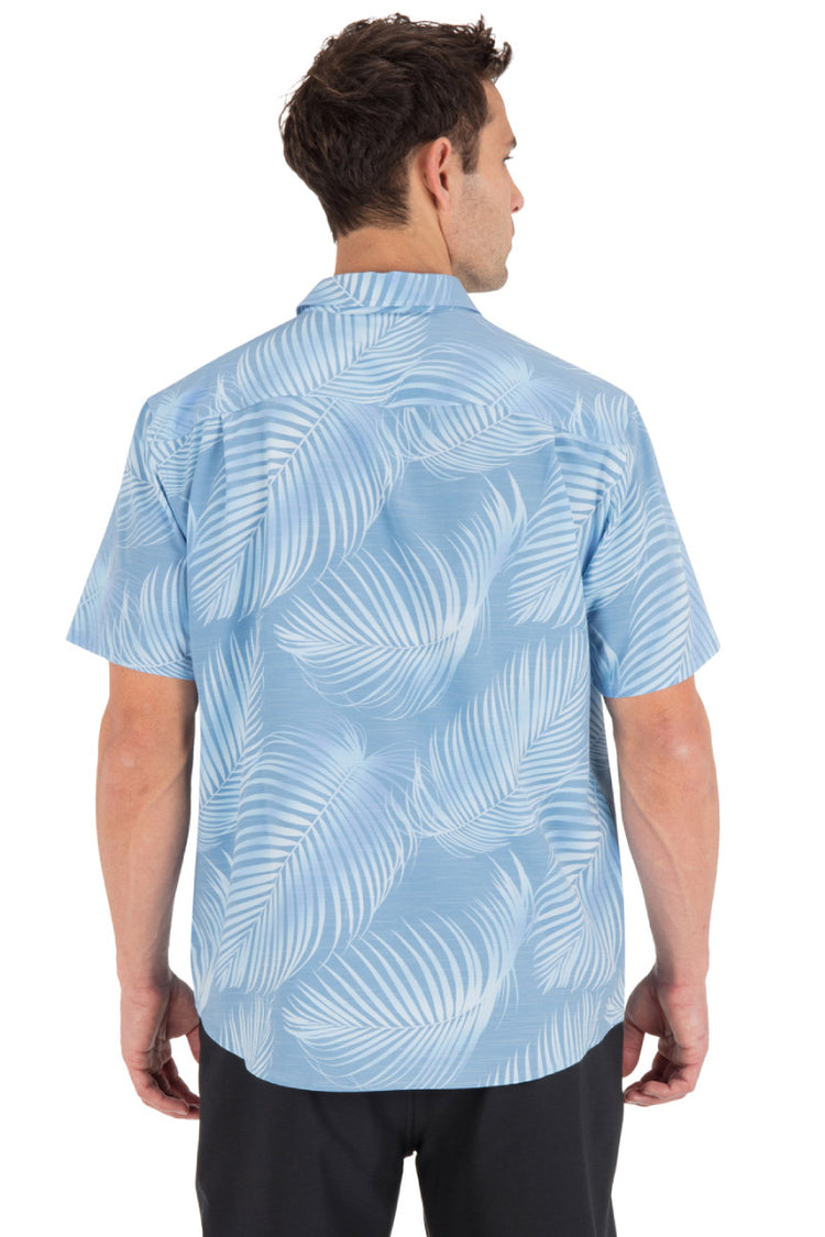 Newport Stretch Short Sleeve Shirt - BLU