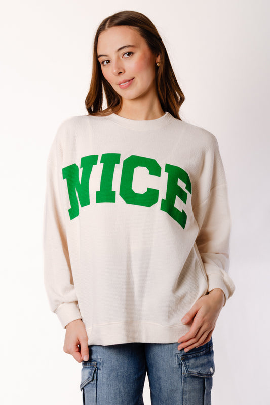 Nice Crew Sweatshirt - CRM