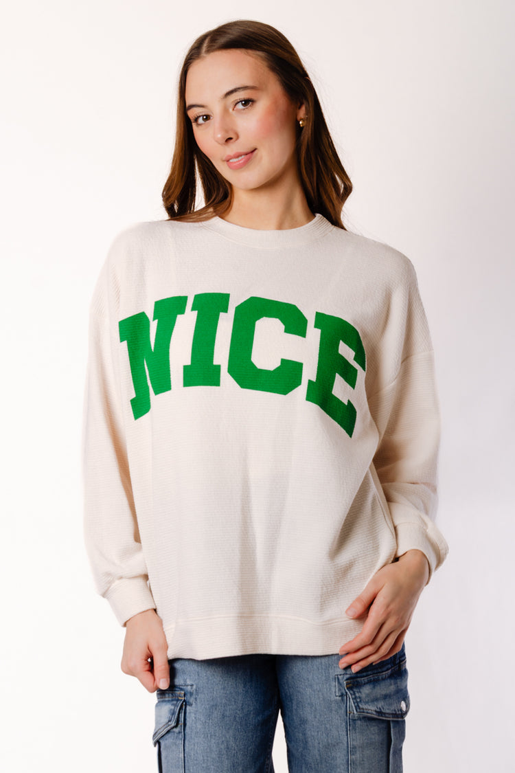 Nice Crew Sweatshirt - CRM