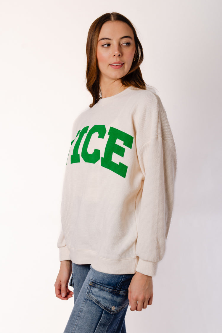 Nice Crew Sweatshirt - CRM