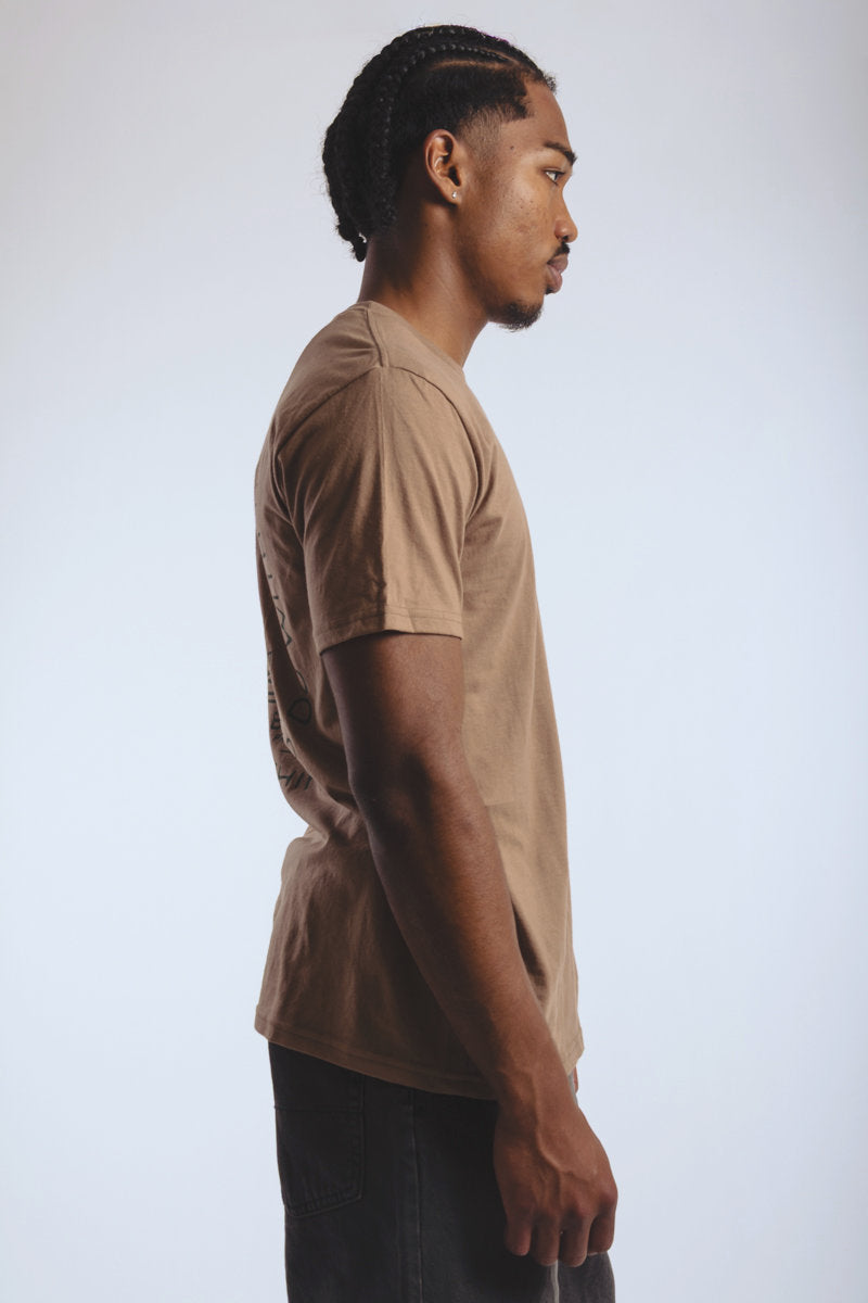 No Luck Tee - BRN