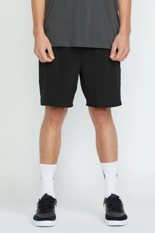 Nomoly Elastic Waist Shorts - RIB