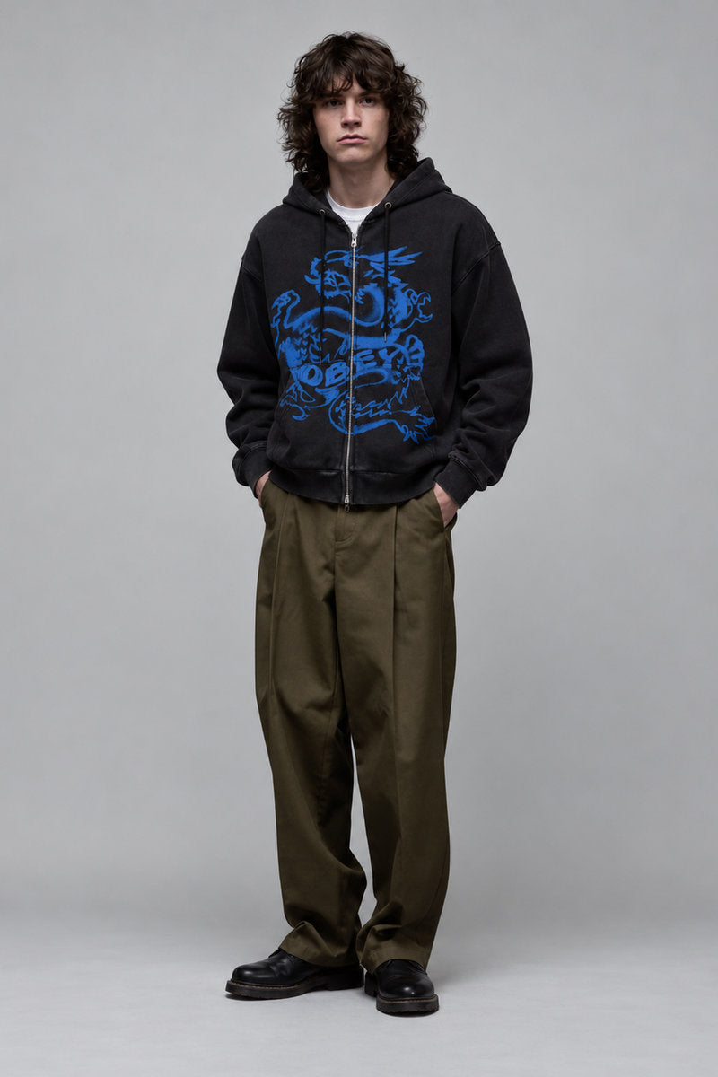 Draco Zip Hoodie - DUBL