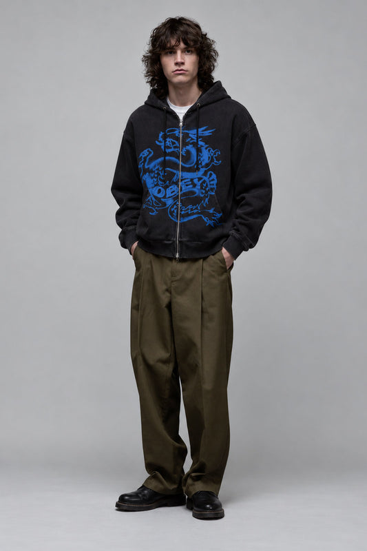 Draco Zip Hoodie - DUBL