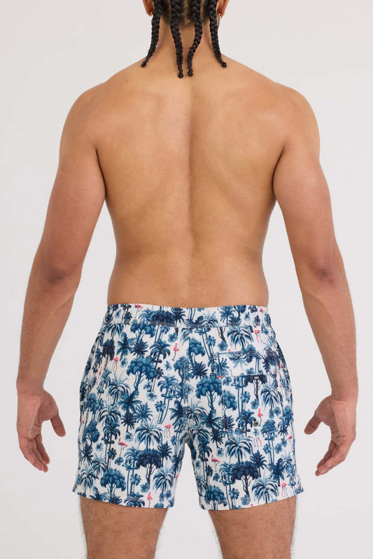 Oh Buoy 2N1 Classi Swim Trunks 5" - PMW
