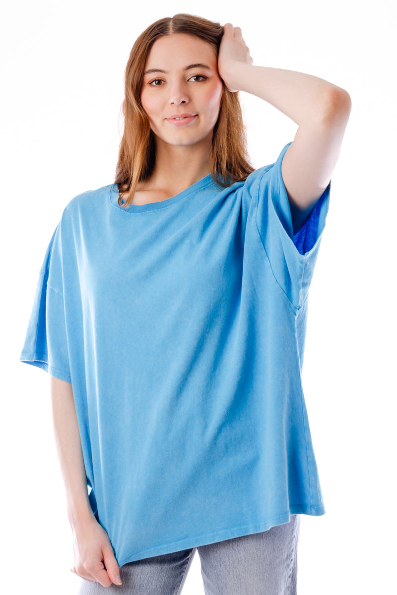 Oversize Tee - BLU