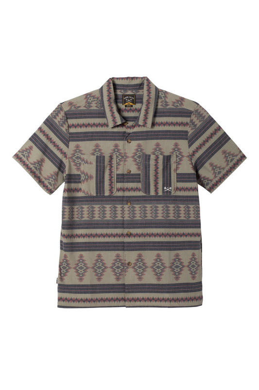 Palmetto Short Sleeve Shirt - ALOE