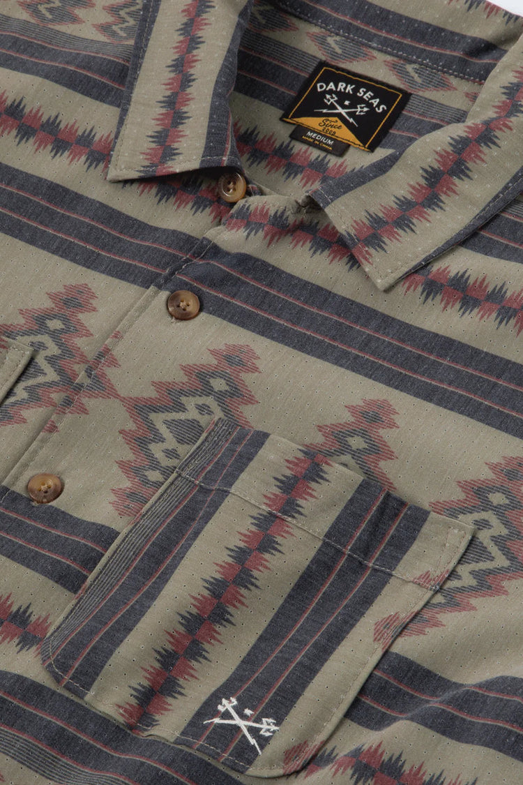 Palmetto Short Sleeve Shirt - ALOE