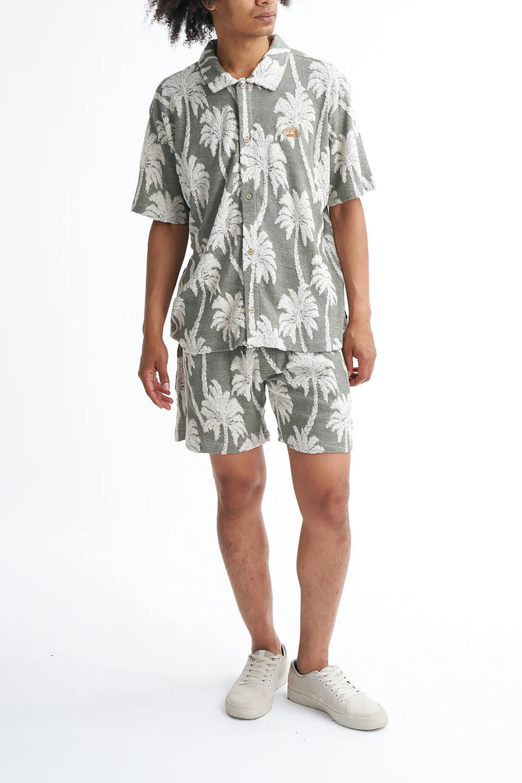 Palms Down Exotica Elastic 17 Shorts - GNBO