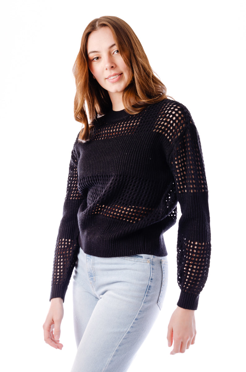 Pamela Open Knit Sweater