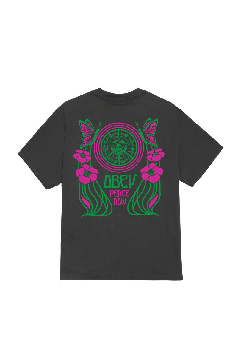 Peace Now Butterflies Tee - VBL