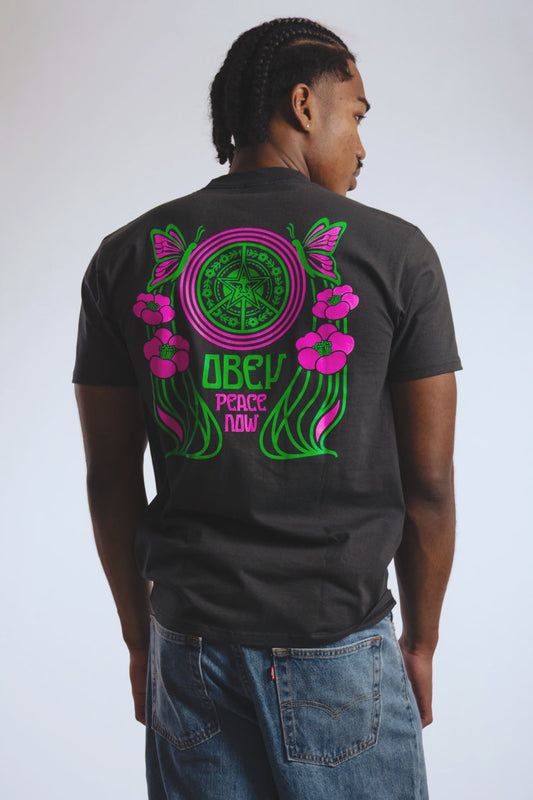 Peace Now Butterflies Tee - VBL
